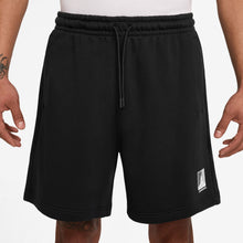 Load image into Gallery viewer, Air Jordan Mens Brooklyn Fleece Shorts - Black