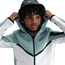 Load image into Gallery viewer, Nike Big Kids Sportswear Tech Fleece Hoodie - Dusty Sage