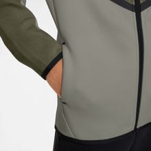 Load image into Gallery viewer, Nike Big Kids Sportswear Tech Fleece Jacket - Medium Olive