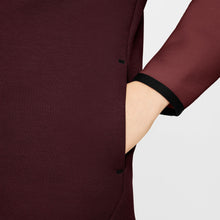 Load image into Gallery viewer, Nike Big Kids Sportswear Tech Fleece Hoodie - Burgundy Crush