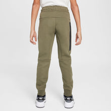 Load image into Gallery viewer, Nike Big Kids Tech Fleece Joggers - Medium Olive
