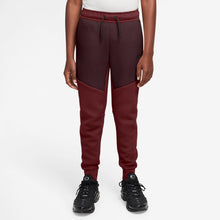 Load image into Gallery viewer, Nike Big Kids Sportswear Tech Fleece - Burgundy
