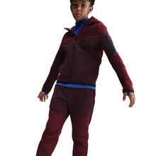 Load image into Gallery viewer, Nike Big Kids Sportswear Tech Fleece - Burgundy