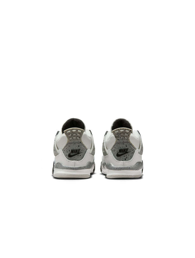 Air Jordan (TD) 4 Retro - White Cement