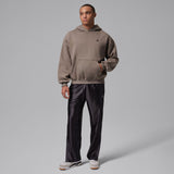 Air Jordan Mens Brooklyn Fleece Pullover Hoodie - Olive Grey