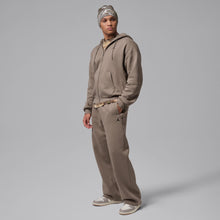 Load image into Gallery viewer, Air Jordan Mens Oversized Open Hem Sweatpants - Olive Grey