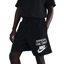 Load image into Gallery viewer, Nike Mens Club Knit Shorts - Black/White