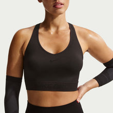 Load image into Gallery viewer, Nike Womens Pro Seamless Cropped Tank Top - Black