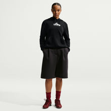 Load image into Gallery viewer, Nike Womens Fleece Graphic Pullover Hoodie - Black
