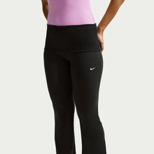 Load image into Gallery viewer, Nike Womens Chill Knit Tight Ribbed Pants - Black