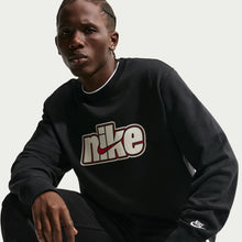 Load image into Gallery viewer, Nike Mens Sportswear Club French Terry Crewneck - Black/Sail