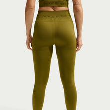 Load image into Gallery viewer, Nike Womens Pro Seamless High-Waisted Leggings - Olive Flak