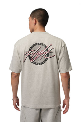 Air Jordan Mens Flight Tee - Grey Heather