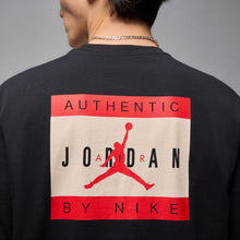 Load image into Gallery viewer, Air Jordan Mens Brand Tee - Black