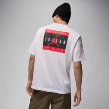 Load image into Gallery viewer, Air Jordan Mens Brand Tee - White