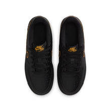 Load image into Gallery viewer, Nike Big Kids Air Force 1 - Black/Sundial