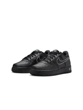 Load image into Gallery viewer, Nike Big Kids Air Force 1 - Black/Light Smoke Grey