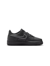 Load image into Gallery viewer, Nike Big Kids Air Force 1 - Black/Light Smoke Grey