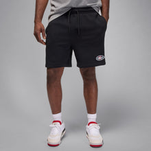 Load image into Gallery viewer, Air Jordan Mens Brooklyn Fleece Shorts - Black