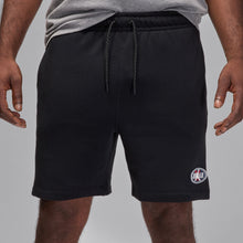 Load image into Gallery viewer, Air Jordan Mens Brooklyn Fleece Shorts - Black