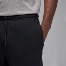Load image into Gallery viewer, Air Jordan Mens Brooklyn Fleece Shorts - Black