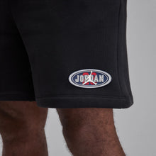 Load image into Gallery viewer, Air Jordan Mens Brooklyn Fleece Shorts - Black