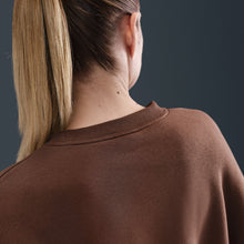 Load image into Gallery viewer, Nike Womens Sportswear Phoenix Fleece - Fauna Brown/Pale Ivory