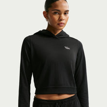 Load image into Gallery viewer, Nike Womens Sportswear Chill Knit Lightweight Hoodie - Black/Chalk