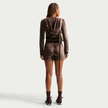 Load image into Gallery viewer, Nike Womens Full Zip Long Sleeve - Baraque Brown