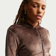 Load image into Gallery viewer, Nike Womens Full Zip Long Sleeve - Baraque Brown
