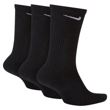 Load image into Gallery viewer, Nike 3-Pack Everyday Plus Cushioned Socks - Black