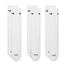 Load image into Gallery viewer, Nike Adult 3-Pack Everyday Plus Cushioned Socks - White