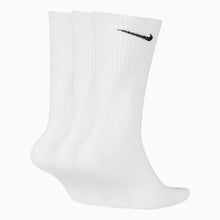 Load image into Gallery viewer, Nike 3-Pack Everyday Plus Lightweight Crew Socks - White