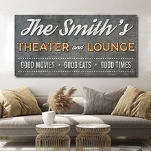 Load image into Gallery viewer, Family Theater and Lounge Sign V