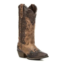 Load image into Gallery viewer, Abilene Western Wingtip - Womens Leather Cowgirl Boot