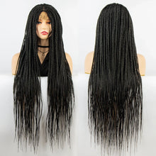 Load image into Gallery viewer, 36" Knotless Box Braids Full Lace Wig | Crochet Braids | Synthetic Braiding Hair | Black Women