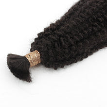 Load image into Gallery viewer, Afro Kinky Bulk 100% Human Braiding Hair