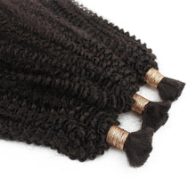 Load image into Gallery viewer, Afro Kinky Bulk 100% Human Braiding Hair