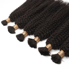 Load image into Gallery viewer, Afro Kinky Bulk 100% Human Braiding Hair