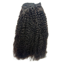 Load image into Gallery viewer, Afro Kinky Curly Clip-In 100% Human Hair Extensions