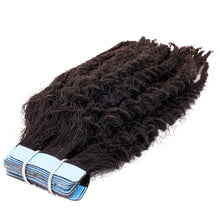 Load image into Gallery viewer, Afro Kinky Coily 100% Human Hair Tape In Extensions