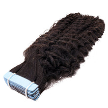 Load image into Gallery viewer, Afro Kinky Curly 100% Human Hair Tape In Extensions