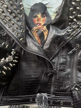 Load image into Gallery viewer, DON JOHN Leather Jacket Women's