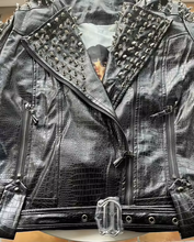 Load image into Gallery viewer, DON JOHN Leather Jacket Women's