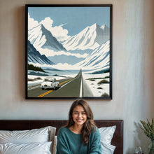 Load image into Gallery viewer, Canvas Print: "Alpine Journey"