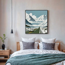 Load image into Gallery viewer, Canvas Print: "Alpine Journey"