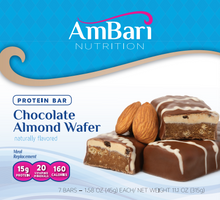 Load image into Gallery viewer, Chocolate Almond Wafer Bars