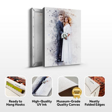 Load image into Gallery viewer, Custom Anniversary Watercolor Portrait