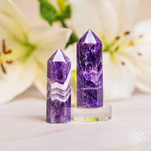 Load image into Gallery viewer, Cycle Breaker - Chevron Amethyst Point of Transformation
