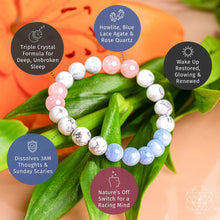 Load image into Gallery viewer, 3AM Thoughts Off - Deep Sleep Trio Bracelet